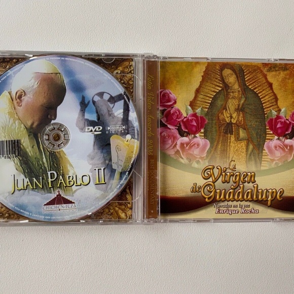 Juan Pablo II Narrados En La Voz Enrique Rocha La Virgen De Guadalupe CD and DVD - Picture 5 of 7